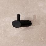 Single Robe Hook - Matt Black - tradefit - 7