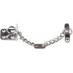 Heavy Duty Security Door Chains - Satin Chrome - tradefit - 2