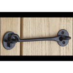 QUALITY Cast Iron Cabin Hook - 10 inch - Black - tradefit - 2