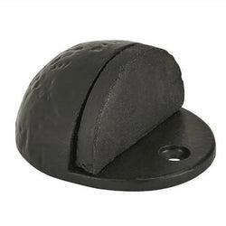 Floor Mounted Door Stop - 44x49mm - Black Antique Iron - tradefit