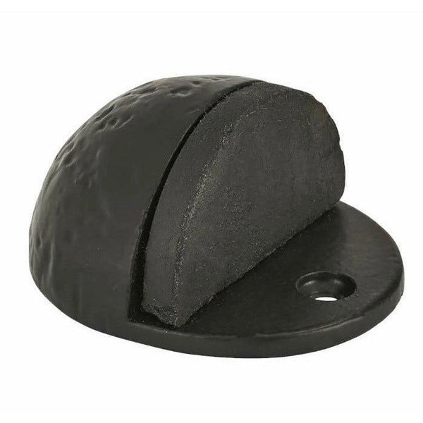Floor Mounted Door Stop - 44x49mm - Black Antique Iron - tradefit - Featured Image