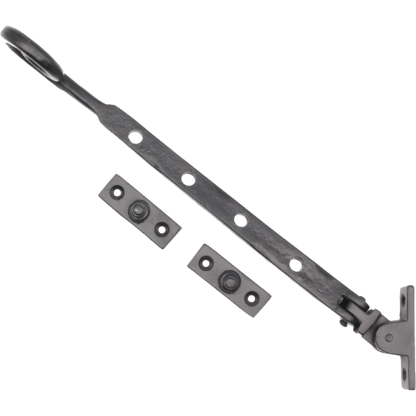 Curly Tail Casement Window Stay - 250mm - Black Antique Iron - tradefit - Featured Image