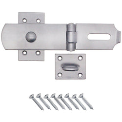 Hasp & Staple Swivel Pattern Heavy Duty - Galvanised - 210x55mm - tradefit