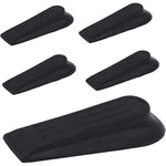Black Rubber Door Wedge - Pack of 5 - tradefit - 1