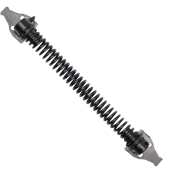 Heavy Adjustable Gate Spring - 200mm / 8 Inch - Black - tradefit