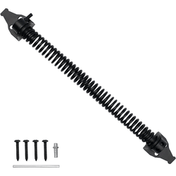 Heavy Adjustable Gate Spring - 250mm / 10 Inch - Black - tradefit