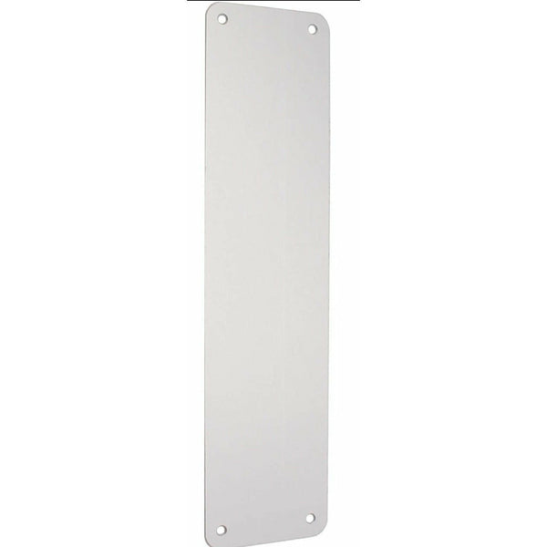 Door Finger Push Plate - 300x75x1.2mm - Radius Corners - Aluminium - tradefit - Featured Image