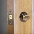 2.5 inch/64mm Tubular Bathroom Deadbolt - 44mm Backset - Antique Brass - tradefit