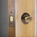 2.5 inch/64mm Tubular Bathroom Deadbolt - 44mm Backset - Antique Brass - tradefit - 5