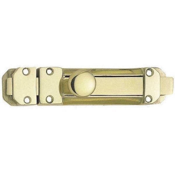 Architectural Surface Bolt - 205mm - Polished Brass - tradefit - Featured Image