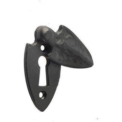 Arrow Head Covered Escutcheon - 56x28mm - Black Antique Iron - tradefit