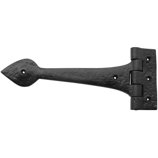 Arrow Head Door and Gate Hinge - 225mm - Black Antique Iron - tradefit - Featured Image