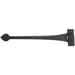 Arrow Head Door and Gate Hinge - 430mm - Black Antique Iron - tradefit - 1
