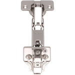 35mm Clip On Sprung Soft Close Kitchen Cabinet Hinge - INSET 165 Deg c/w Euro Screw on Plate - tradefit - 1