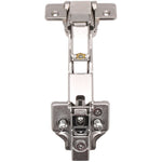 35mm Clip On Sprung Soft Close Kitchen Cabinet Hinge - FULL OVERLAY 165 Deg c/w Euro Screw on Plate - tradefit - 1