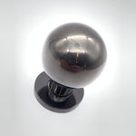 Centre Door Knob Ball Bolt Fixed Door Pull - 55mm - Black Nickel - tradefit - 2