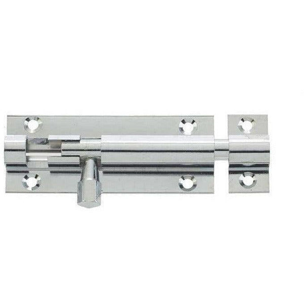 Barrel Bolt Straight - 100x38mm - Polished Chrome - tradefit - Featured Image