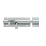 Barrel Bolt Straight - 100x38mm - Satin Chrome - tradefit - 1