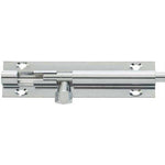 Barrel Bolt Straight - 150x25mm - Polished Chrome - tradefit - 1