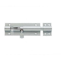 Barrel Bolt Straight - 150x25mm - Satin Chrome - tradefit