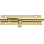 Barrel Bolt Straight - 150x38mm - Polished Brass - tradefit - 1