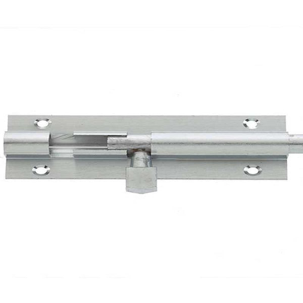 Barrel Bolt Straight - 150x38mm - Satin Chrome - tradefit - Featured Image