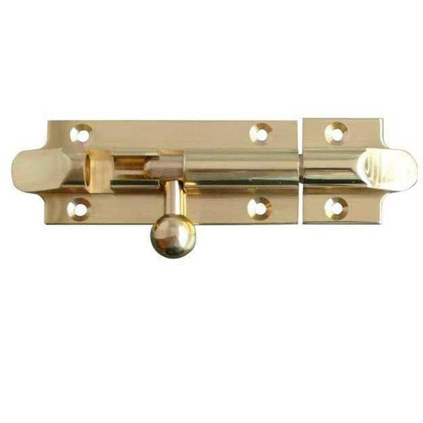 Bell Pattern Barrel Bolt Straight - 75x32mm - Polished Brass - tradefit - Featured Image