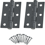 Black Antique Iron Door Handles Lever Latch Pack Kit - 170x50mm - tradefit - 8