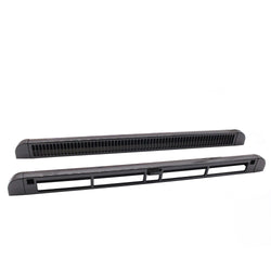 Trickle Window Slot Vent Set Inside & Out - 400mm - 3180mm²EA - Black - Pack of 50 - tradefit