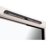 Trickle Window Slot Vent Set Inside & Out - 400mm - 3180mm²EA - Black - Pack of 50 - tradefit - 5