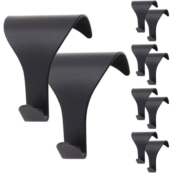 Black Picture Rail Hook Moulding Dado - Matt Black - Pack of 10 - tradefit - Featured Image