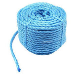 Blue Rope Poly Polypropylene Builder Rope - 6mm x 30m - Plumber Electrician Draw Rope - tradefit - 1