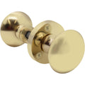 Victorian Polished Brass Rim Door Knob