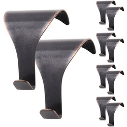 Bronze Picture Rail Hook Moulding Dado - Bronze Plated - Pack of 10 - tradefit