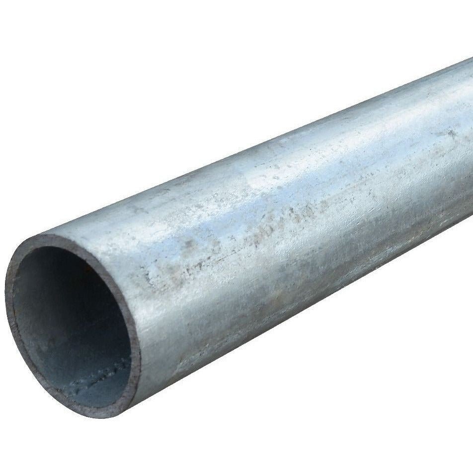 Key Clamp Tube - 48.3mm Diameter - 1060mm Long - Galvanised - tradefit
