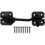 Cabin Hook - Wire Pattern - 100mm - Black - tradefit - 1