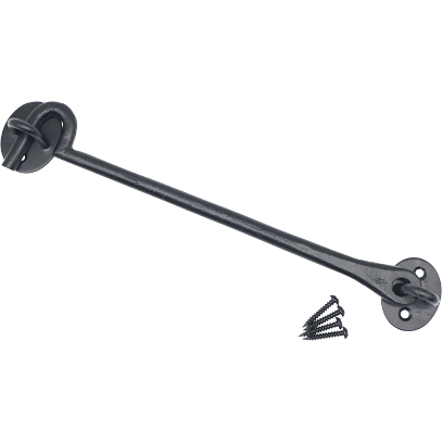 QUALITY Cast Iron Cabin Hook - 10 inch - Black - tradefit - Featured Image