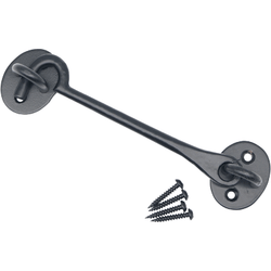 QUALITY Cast Iron Cabin Hook - 4 inch - Black - tradefit