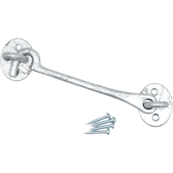 QUALITY Cast Iron Cabin Hook - 4 inch - Galvanised - tradefit