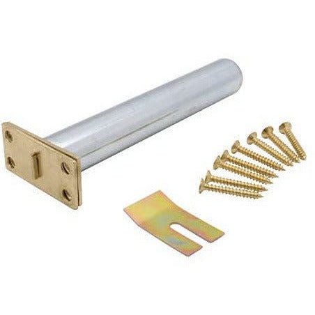 Chain Door Closer - Square Forend - Brass Plated - tradefit - Featured Image