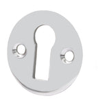 Victorian Keyhole Escutcheon - 32mm - Polished Chrome - tradefit - 1