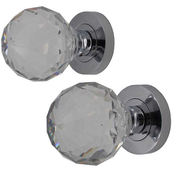 Glass Mortice Door Knob - Polished Chrome - tradefit - Featured Image