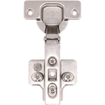35mm Clip On Sprung Kitchen Cabinet Hinge - FULL OVERLAY 110 Deg c/w Euro Screw on Plate - tradefit - 1