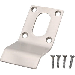 Cylinder Pull Finger Latch Oval Profile - Satin Stainless Steel - 86mm - tradefit