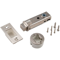 Easy Quick Fit Tubular Deadbolt - 5mm Spindle 76mm Case 57mm Spindle Backset - Satin Chrome - tradefit