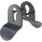 Designer Euro Cylinder Pull Back to Back Fix - SUS316 - 83x50x5mm - Black Nickel - tradefit - 1