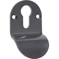 Designer Euro Cylinder Pull Face Fixed - SUS316 - 83x50x5mm - Black Nickel - tradefit