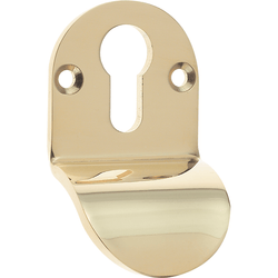 Designer Euro Cylinder Pull Face Fixed - SUS316 - 83x50x5mm - PVD Brass - tradefit