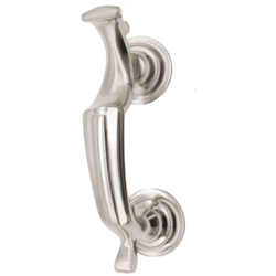 Doctor Door Knocker Slimline Polished Nickel - tradefit
