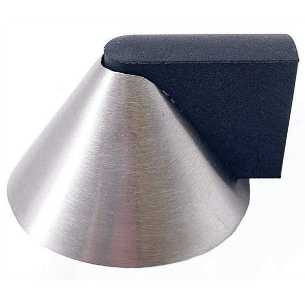 Floor Mounted Cone Door Stop - 38mm - Satin Stainless Steel - tradefit - Featured Image